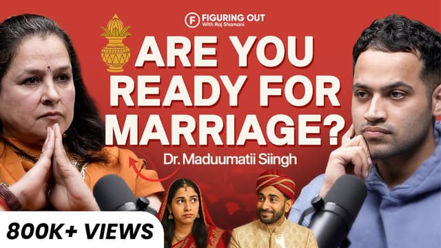Love Vs Arranged Marriage, Lust, Soulmate & Red Flags | Dr Madhumati Singh | FO354 Raj Shamani