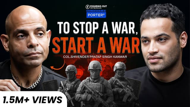 Border Wars, India vs China, Grenades & Nuclear Strategy | Col. Shivender Kanwar | FO382 Raj Shamani